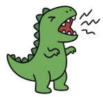 Dinosaur dancing